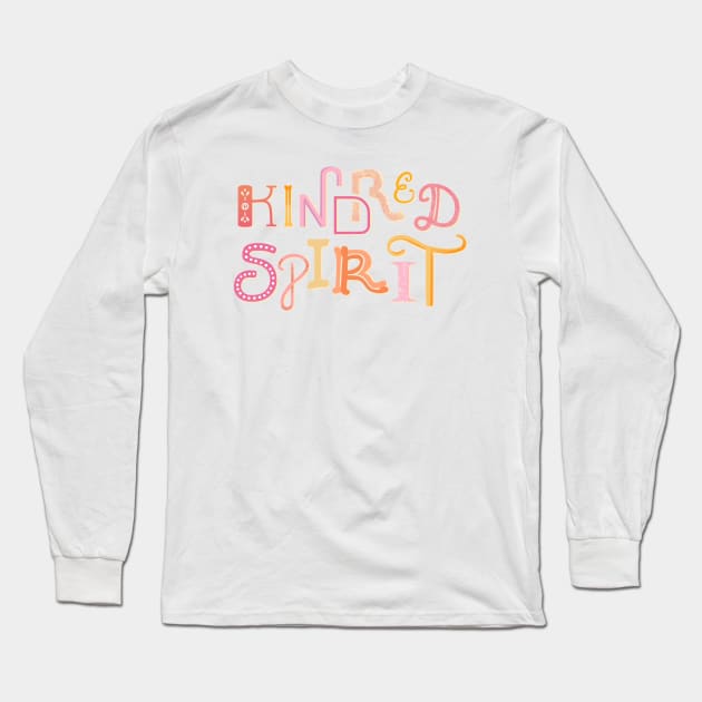 Kindred Spirit Long Sleeve T-Shirt by BumbleBess